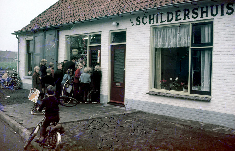 Het Schildershuis als supermarkt 