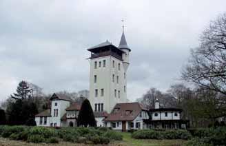 Sprengenberg opnieuw geschilderd