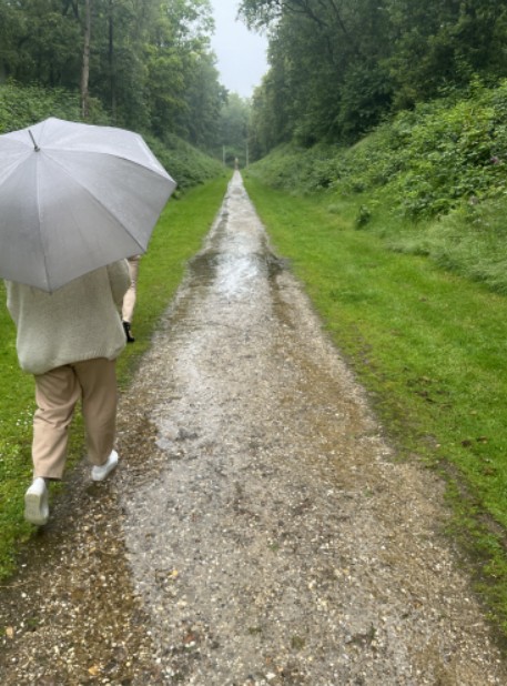 De weg naar de fusielatieplaats Kamp Amersfoort