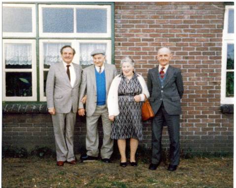 Ralph Dickson met mijn vader Bats Rensen
